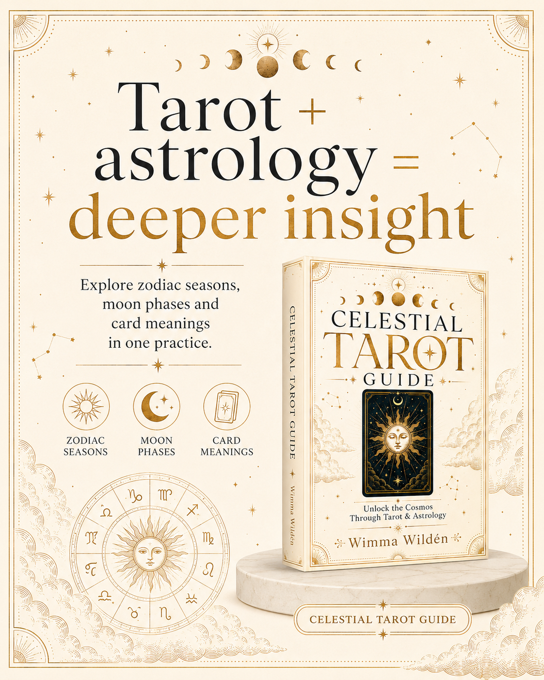 Celestial Tarot Guide: Unlock the Cosmos Through Tarot & Astrology - Image 2