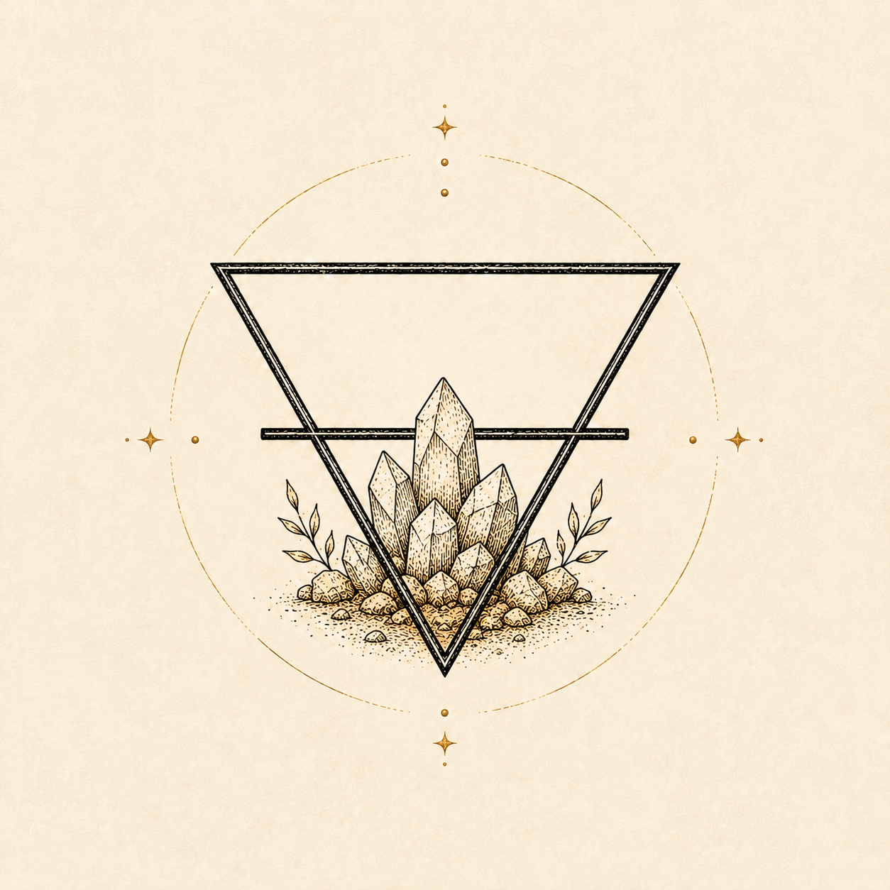 Earth alchemy symbol
