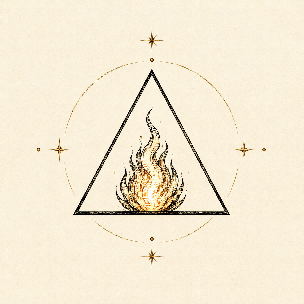 Fire alchemy symbol