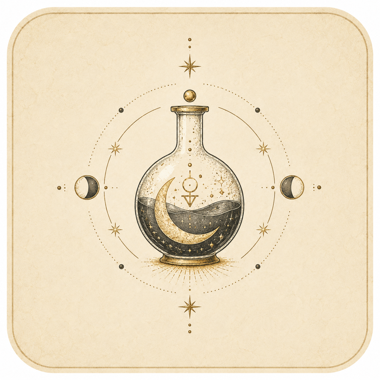Moon Chemist alchemy icon