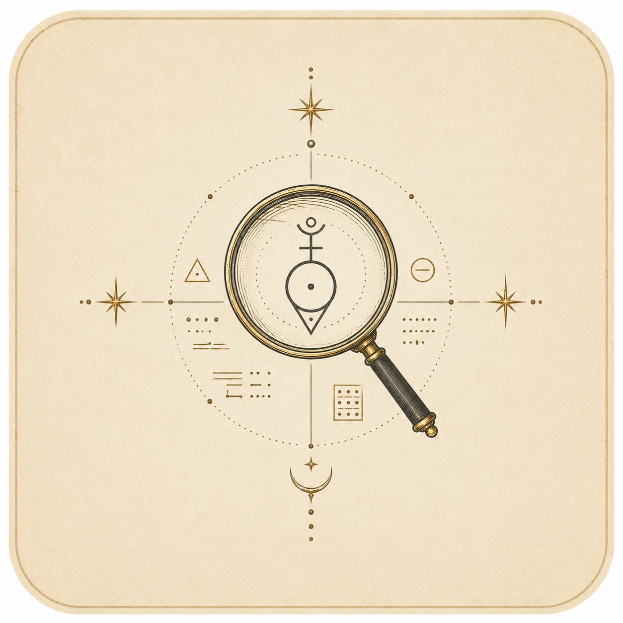 Symbol Detective alchemy icon